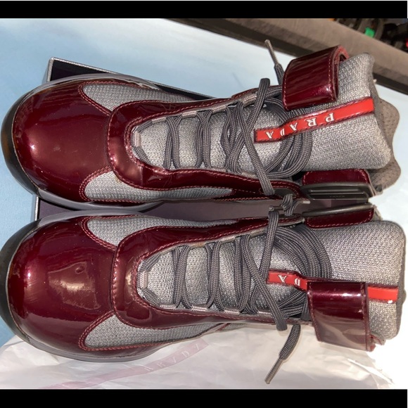 Burgundy Prada’s - Picture 4 of 8